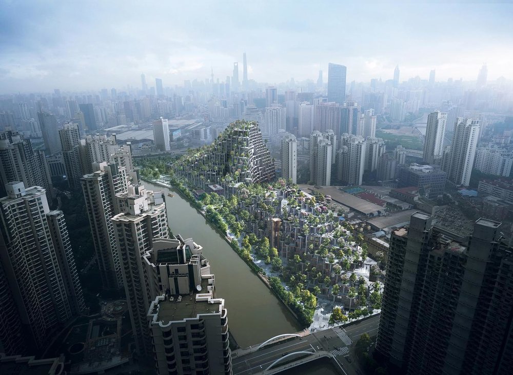  New district underway in Shanghai: 1,000 Trees. Credit: Noah Sheldon 